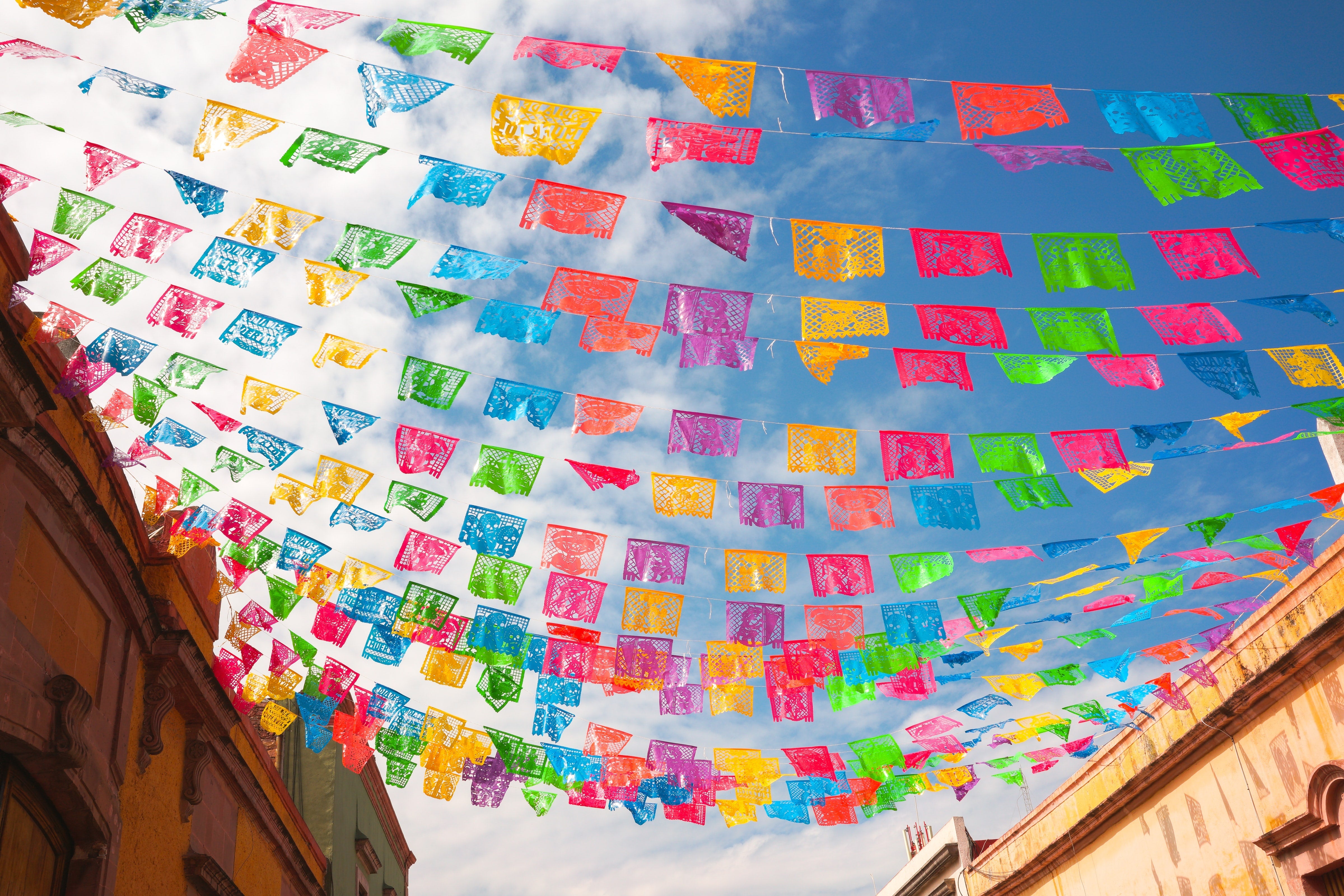 Make Your Own Colorful Papel Picado, Crafts…