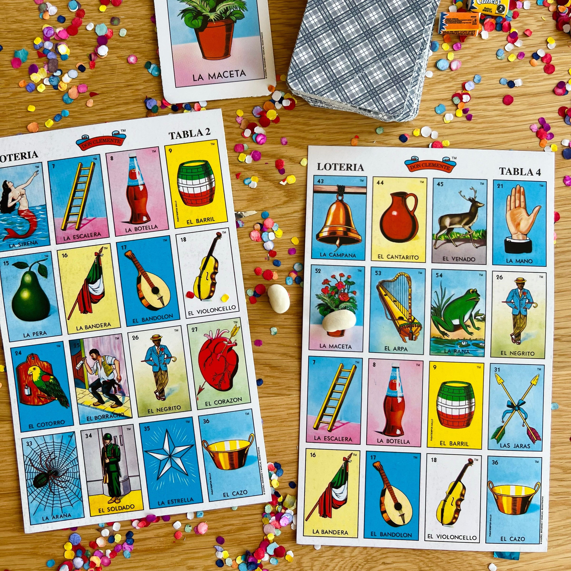 Photo of lotería products