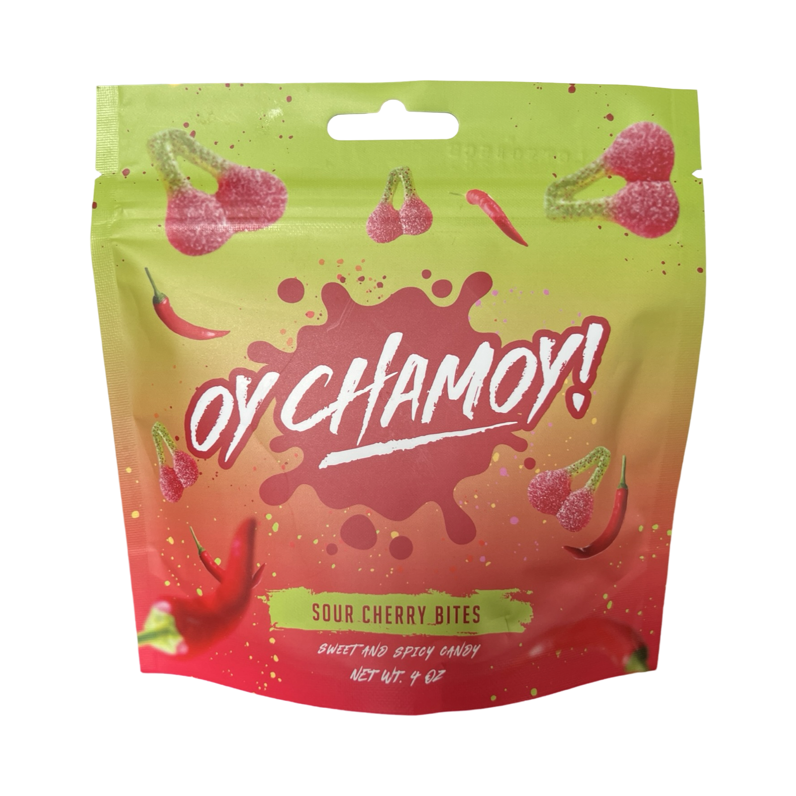 Sour Cherry Bites – Sweet, Spicy & Sour Mexican Candy | Oy Chamoy