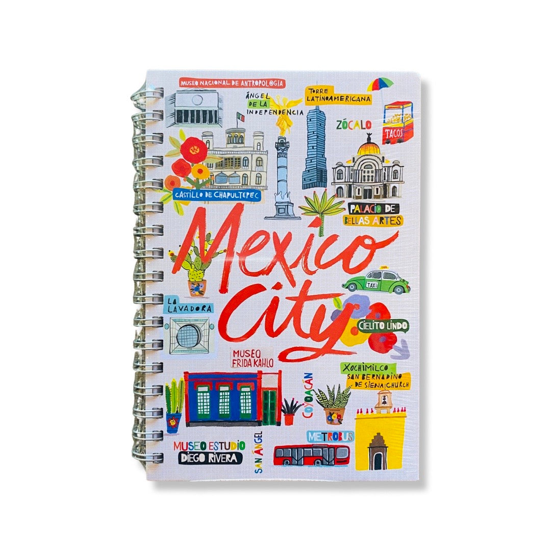 Mexico City landmarks journal. 