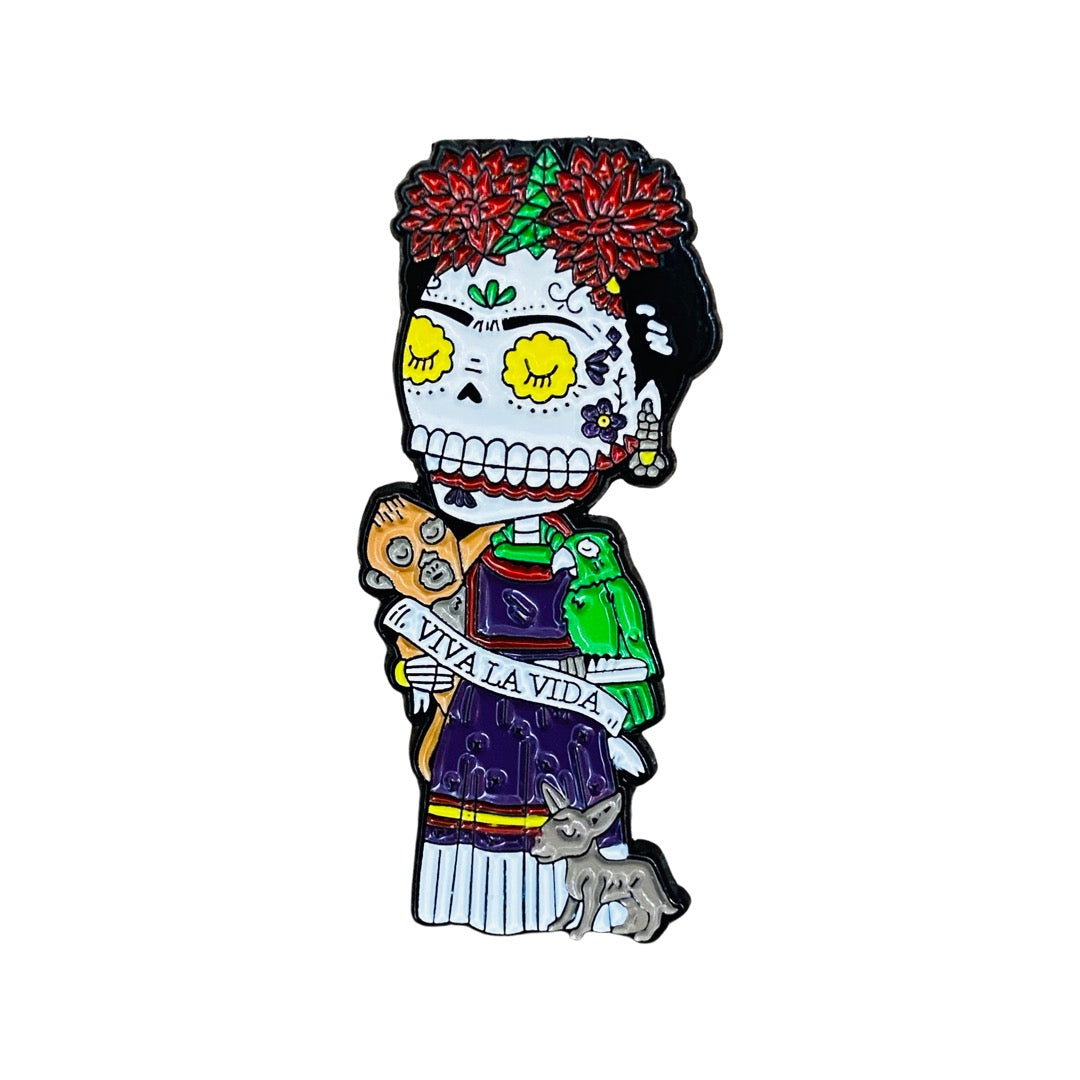 Kitűző - Frida Calavera Kitűző - Frida Calavera