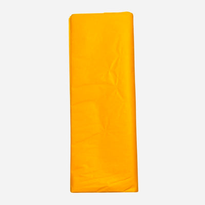 Orange tissue paper.