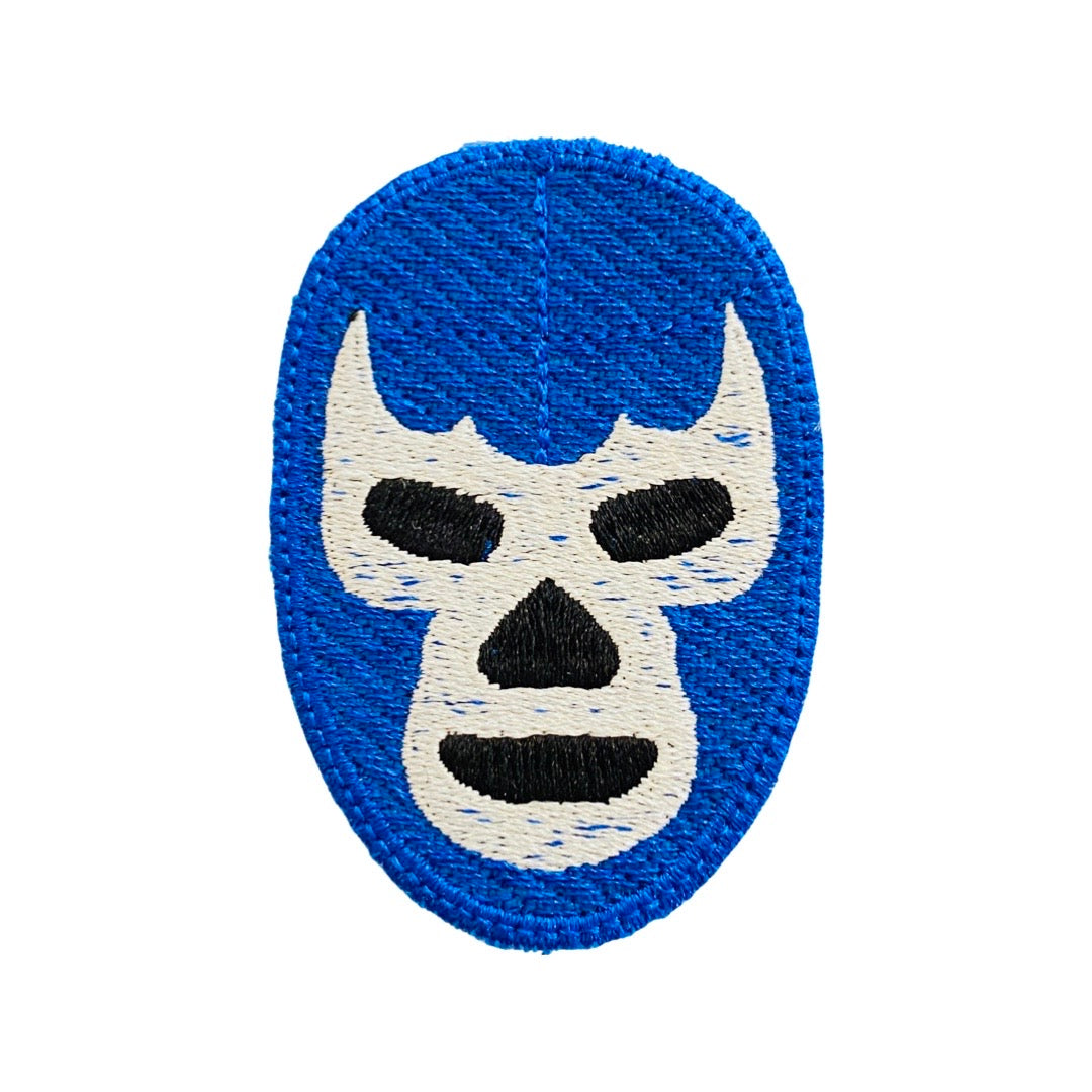 Blue Demon Embroidered Patch