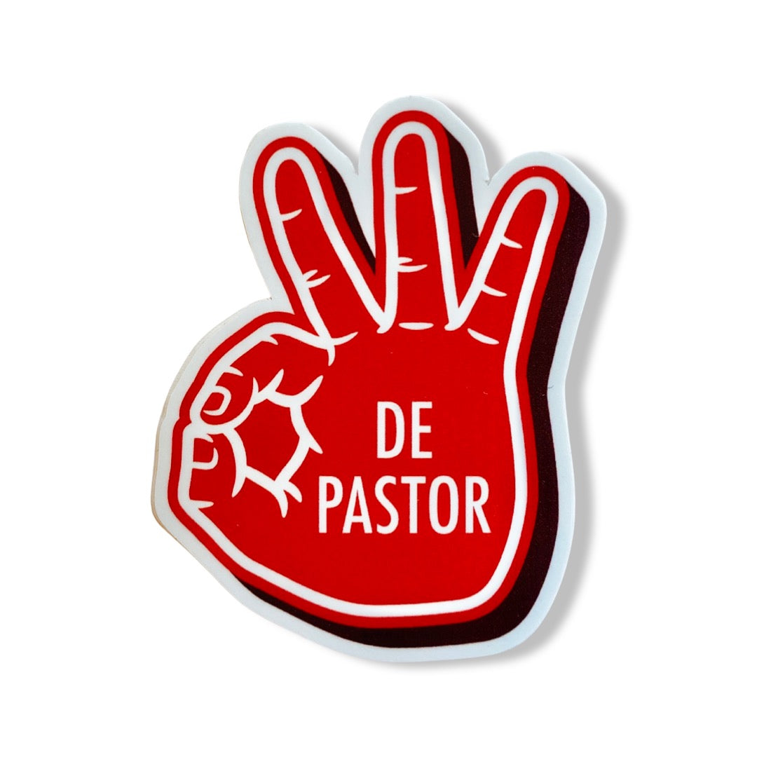 Tres de Pastor Sticker