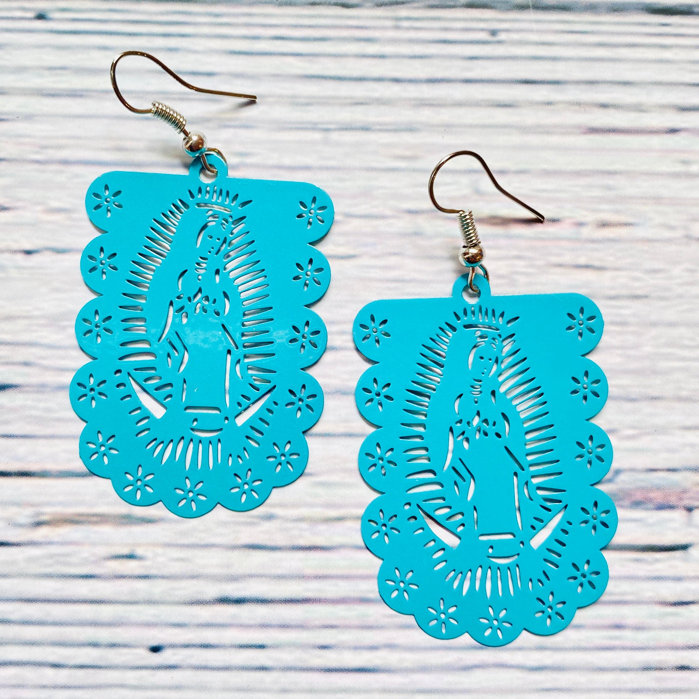 Virgen de hot sale guadalupe earrings