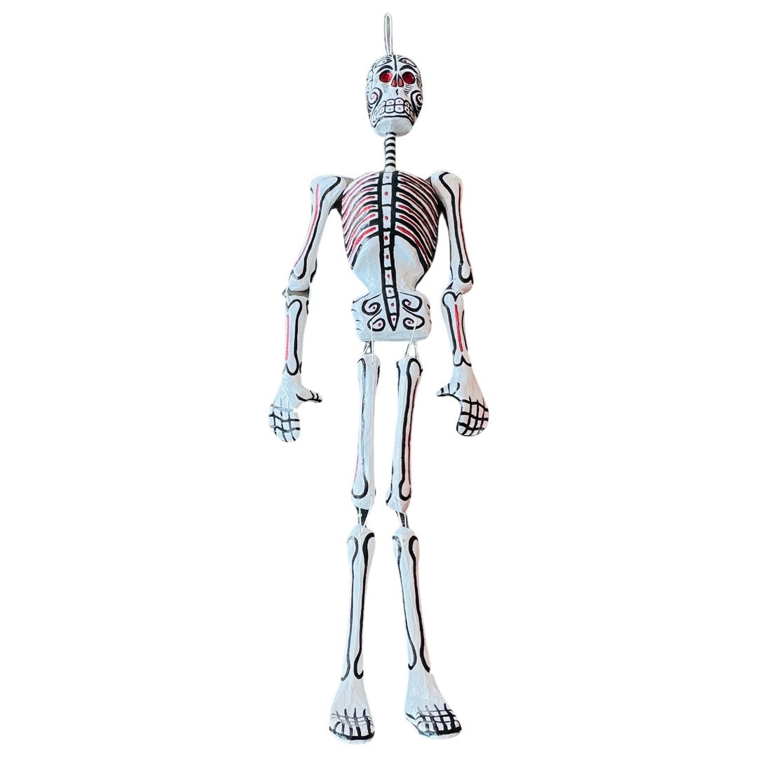 Paper Mache Calavera (Skeleton)- Life size ***PICKUP ONLY Paper Mache Calavera (Skeleton)- Life size ***PICKUP ONLY