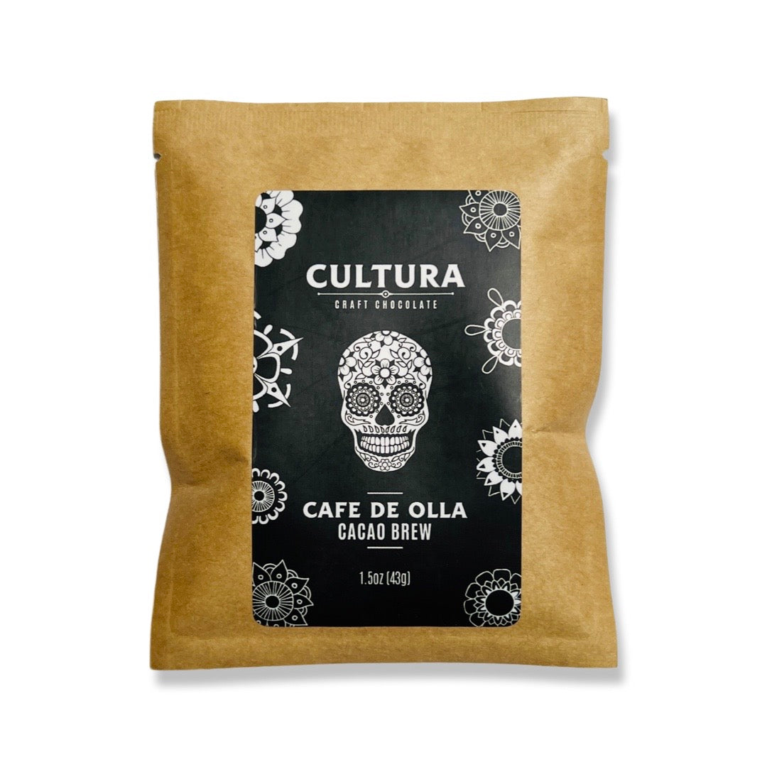 Single 1.5 oz bag of cafe de olla cacoa brew