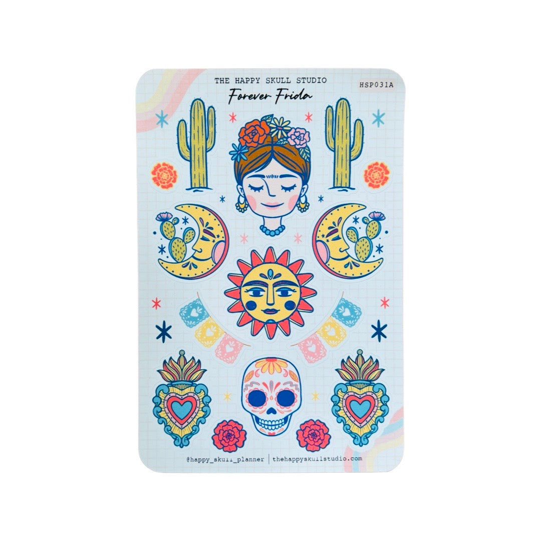 Forever Frida Sticker Sheet