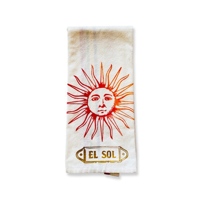 Lotería Dish Towels - El Sol