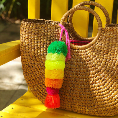 DIY with The Neon Tea Party: Mexican Pom Pom Charm How-To