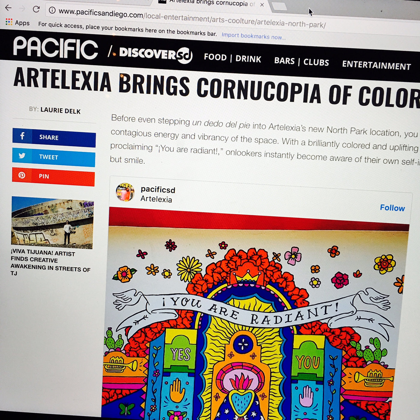 Artelexia Brings Cornucopia of Color to North Park