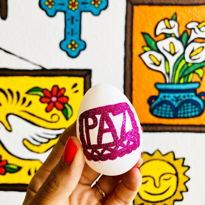 Mexican Easter Eggs—Artelexia-style