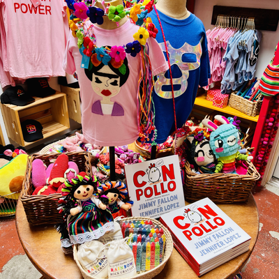 Photo of table display in Artelexia's children section