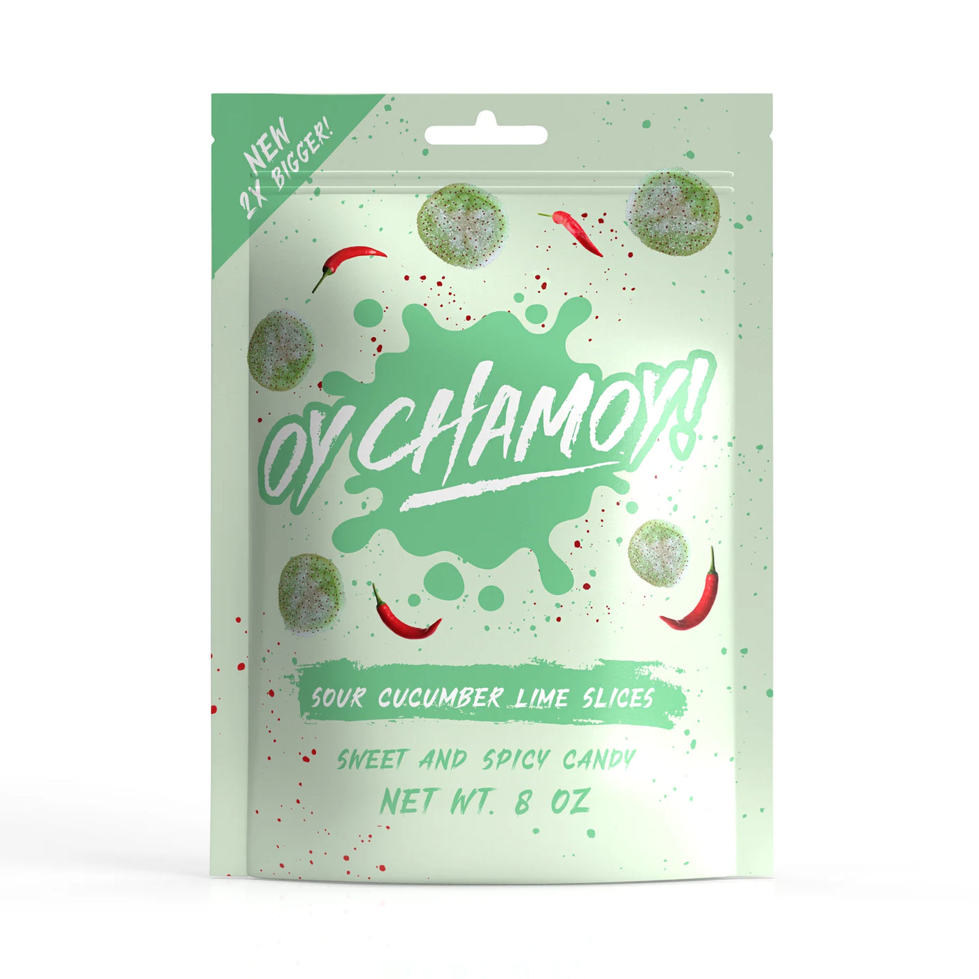Sour Cucumber Lime Slices  - 8 oz