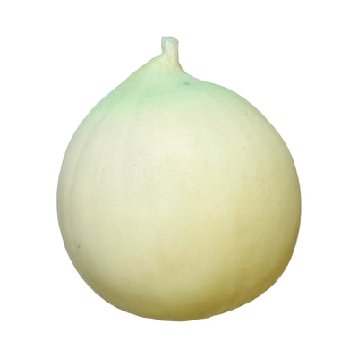 white onion shaped rubber coin pouch