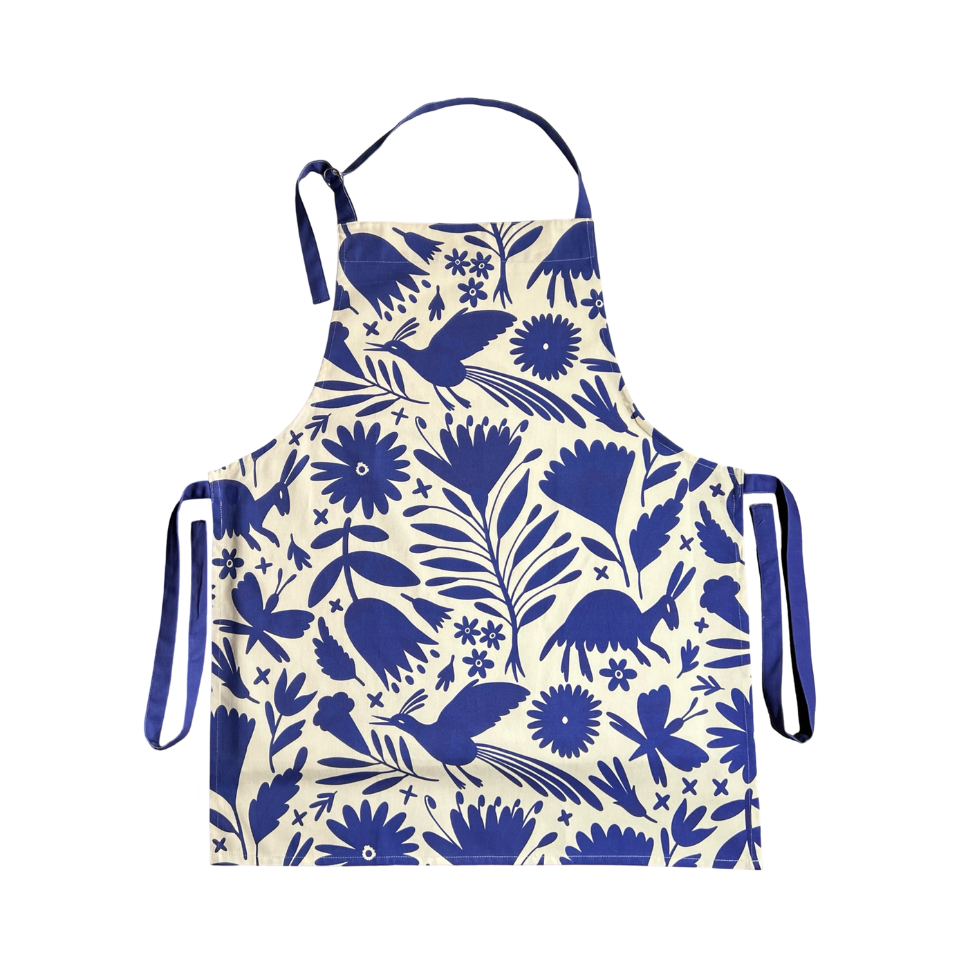 Blue Otomi Apron