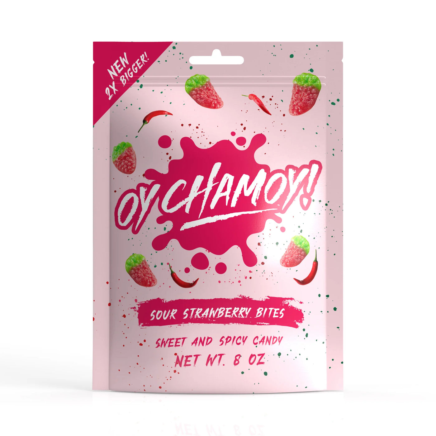 Sour Strawberry Bites   - 8 oz