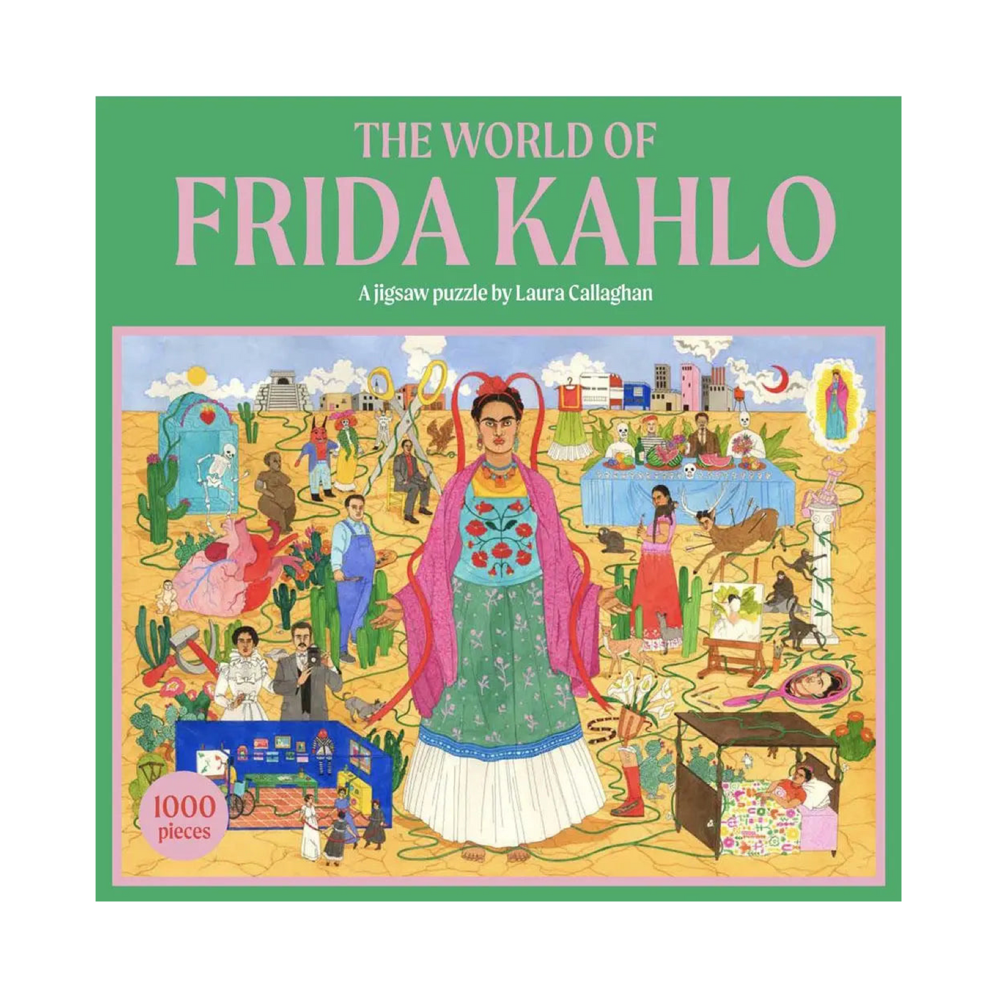 The World of Frida Kahlo 1000 Piece Puzzle