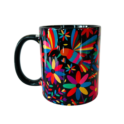 Colorful black Otomi Mug