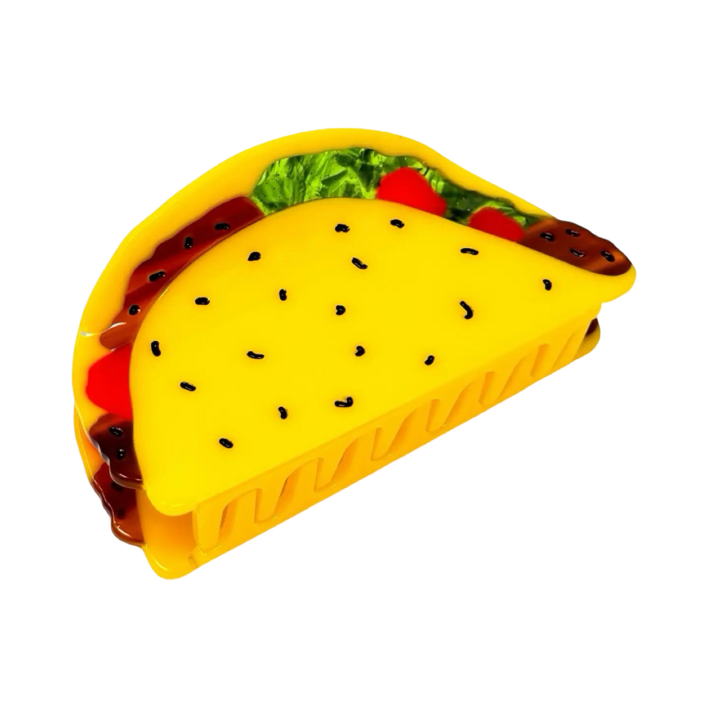 taco shaped hair clip