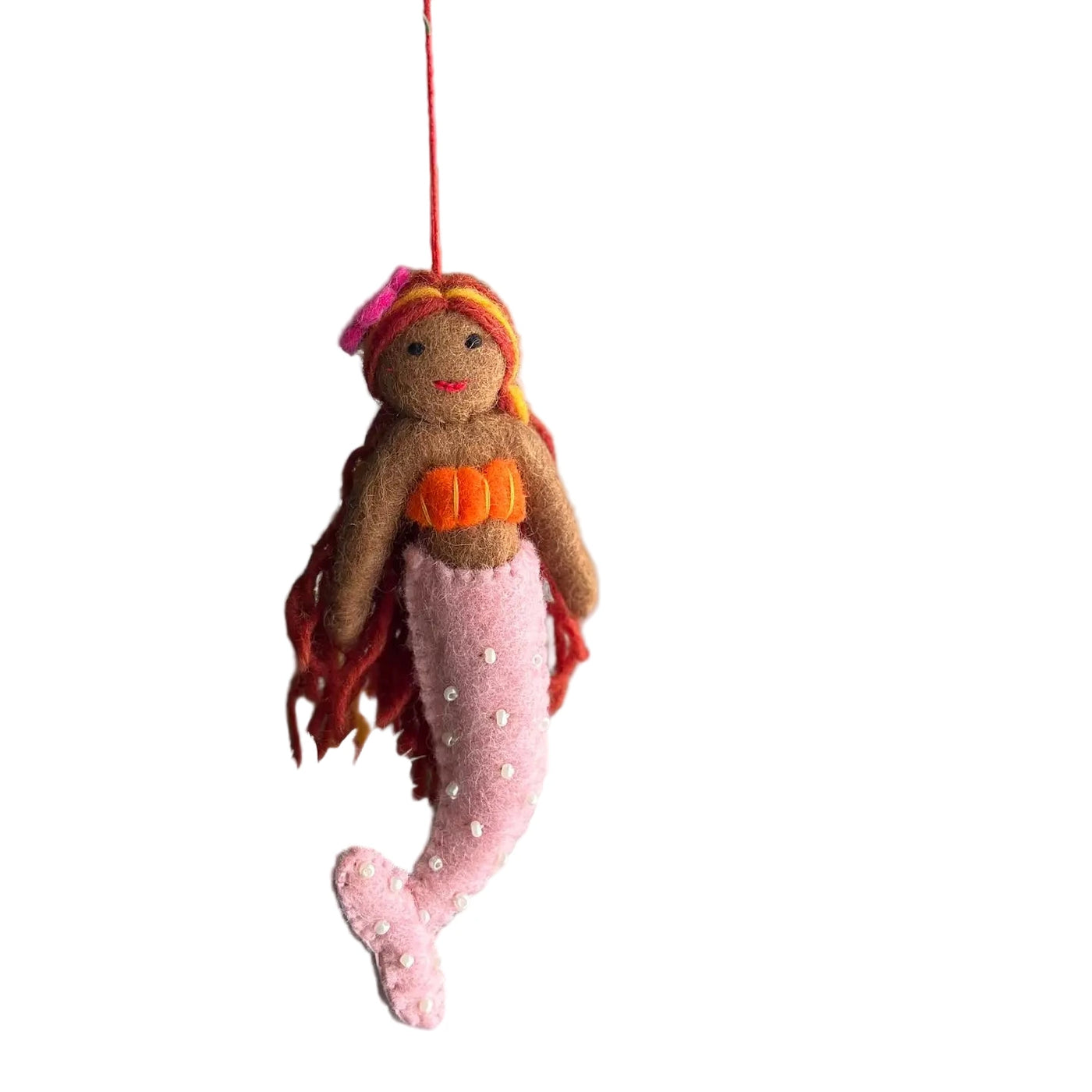 Mermaid Felt Ornament
