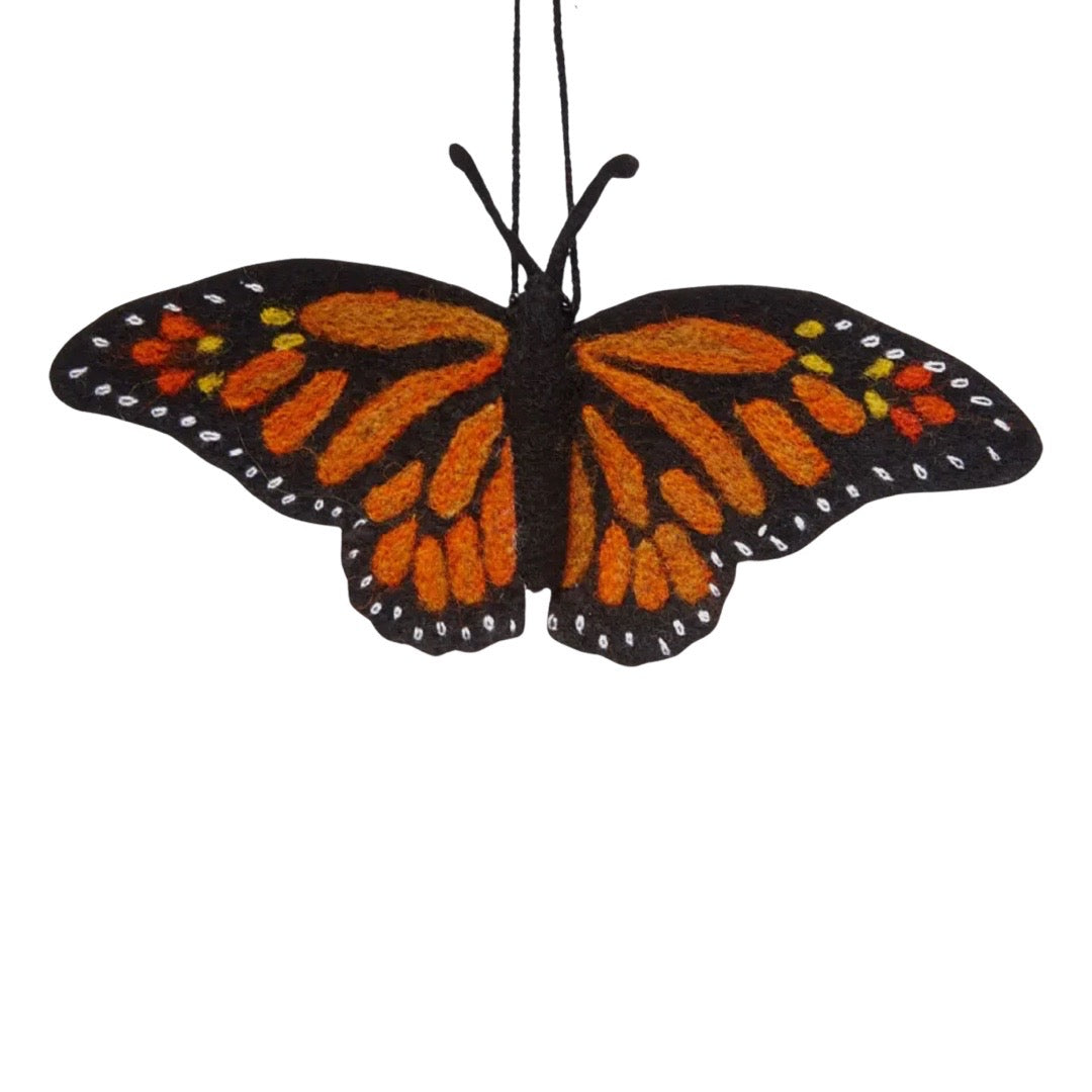 Monarch Felt Ornament