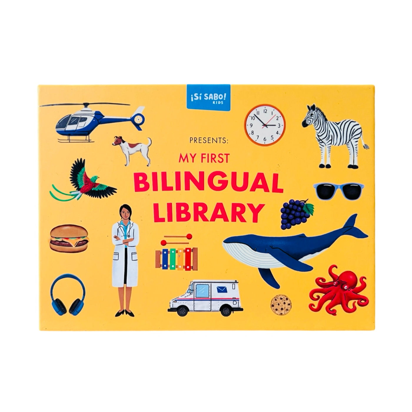 My First Bilingual Library – Spanish-English Board Book Set for