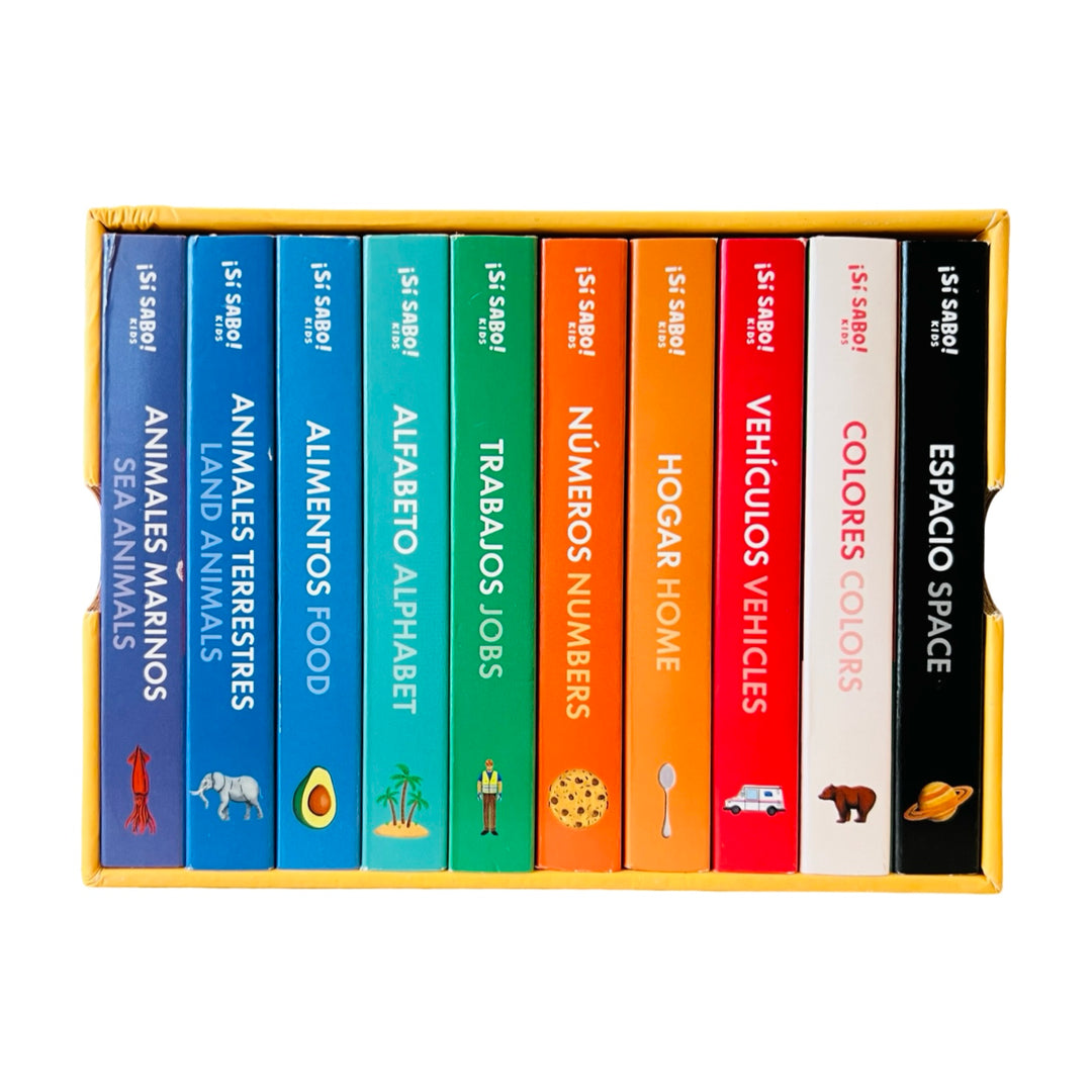 My First Bilingual Library – Spanish-English Board Book Set for