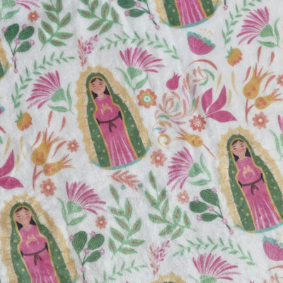 Our Lady of Guadalupe Minky Blanket
