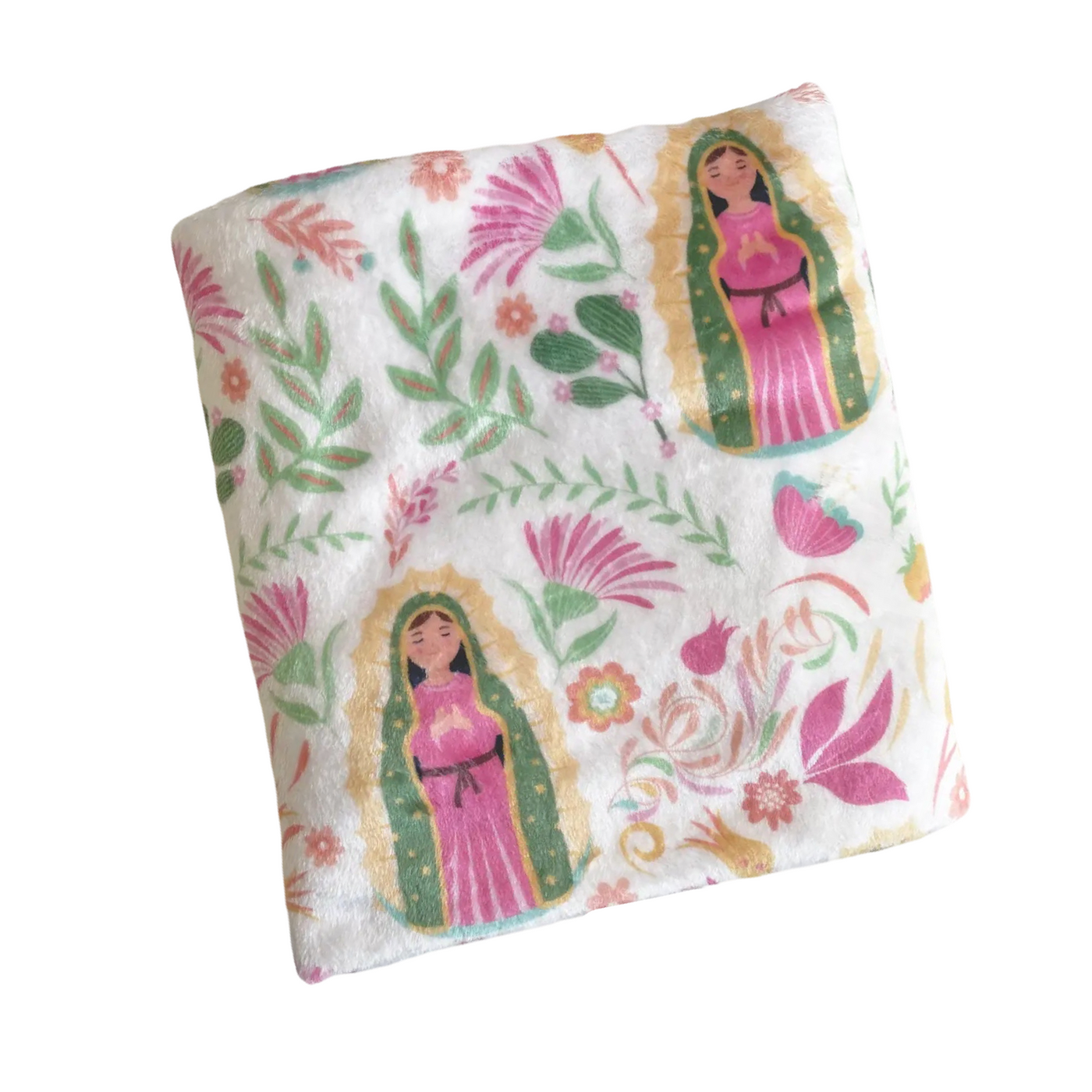 Our Lady of Guadalupe Minky Blanket