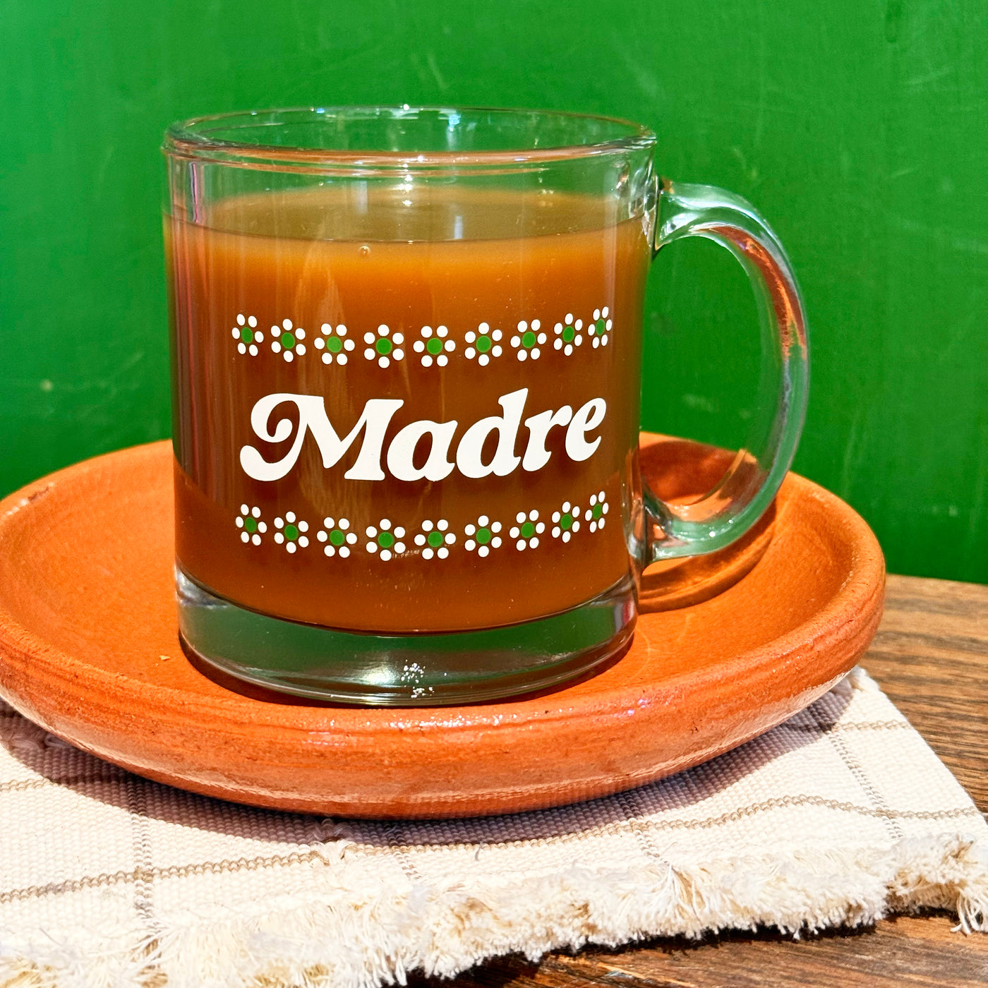 Artelexia Collection - Madre Barro Glass Mug