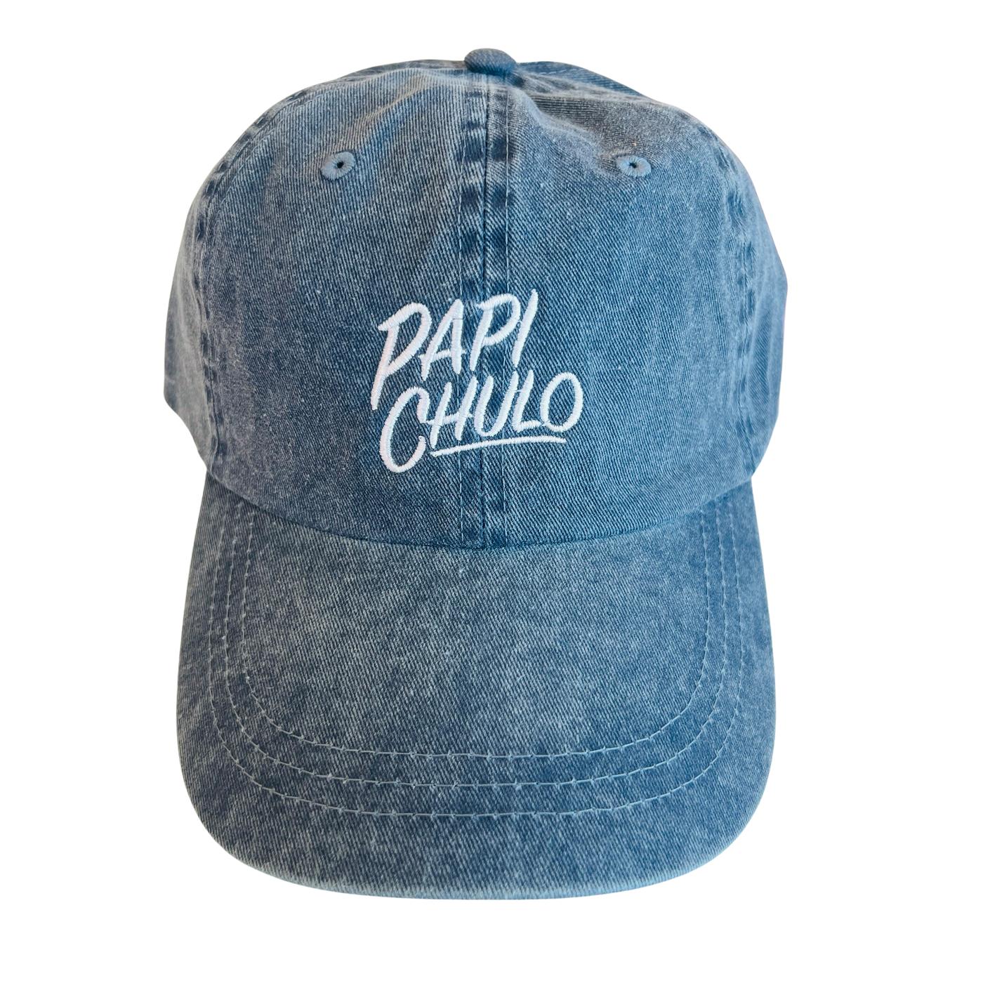 Papi Chulo Hat - Heathered Blue
