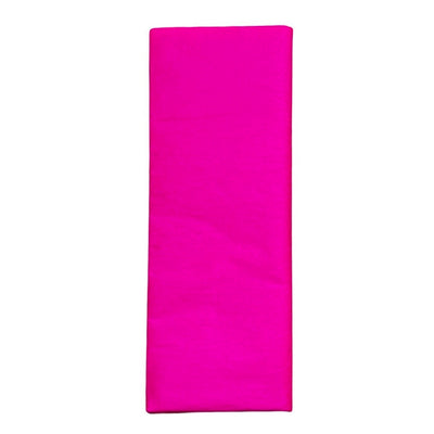 Hot pink tissue paper.