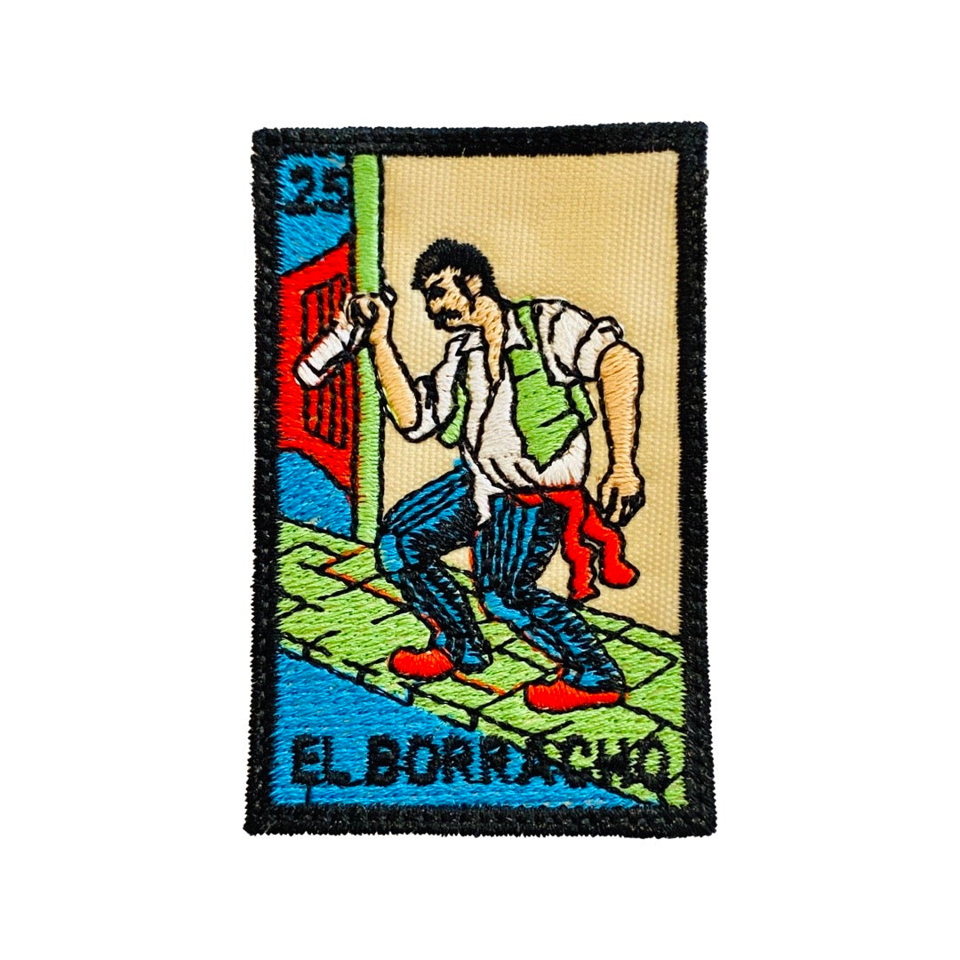 El Borracho Embroidered Patch