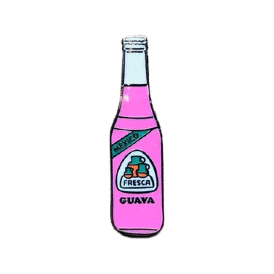 Guava Bottle Enamel Pin