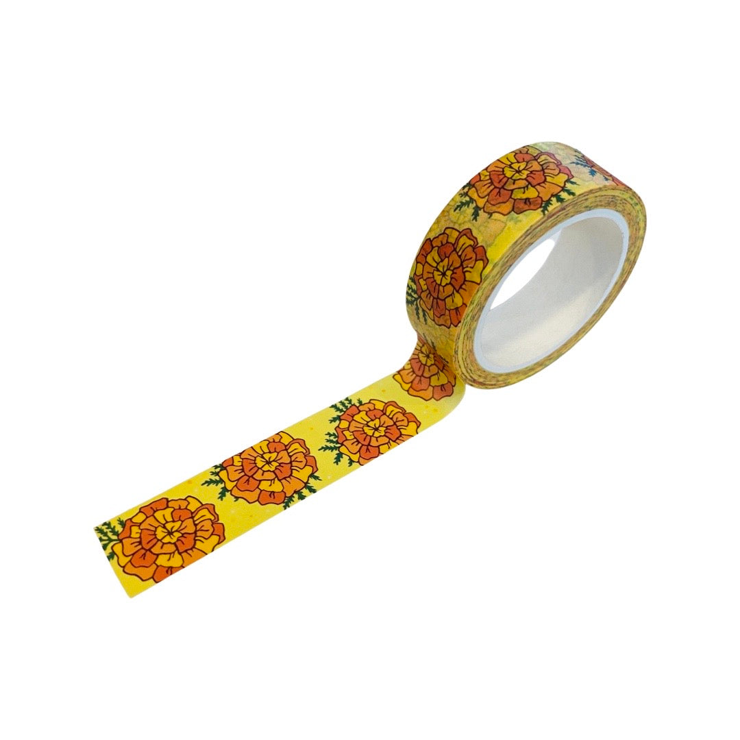 Marigold (Cempazuchitl) Washi Tape.