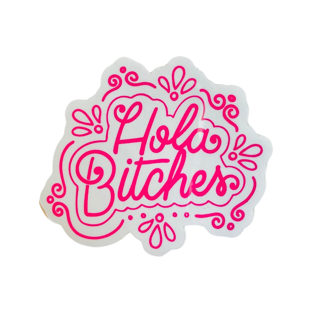 Artelexia Sticker Collection - Hola Bitches® (Cursive)