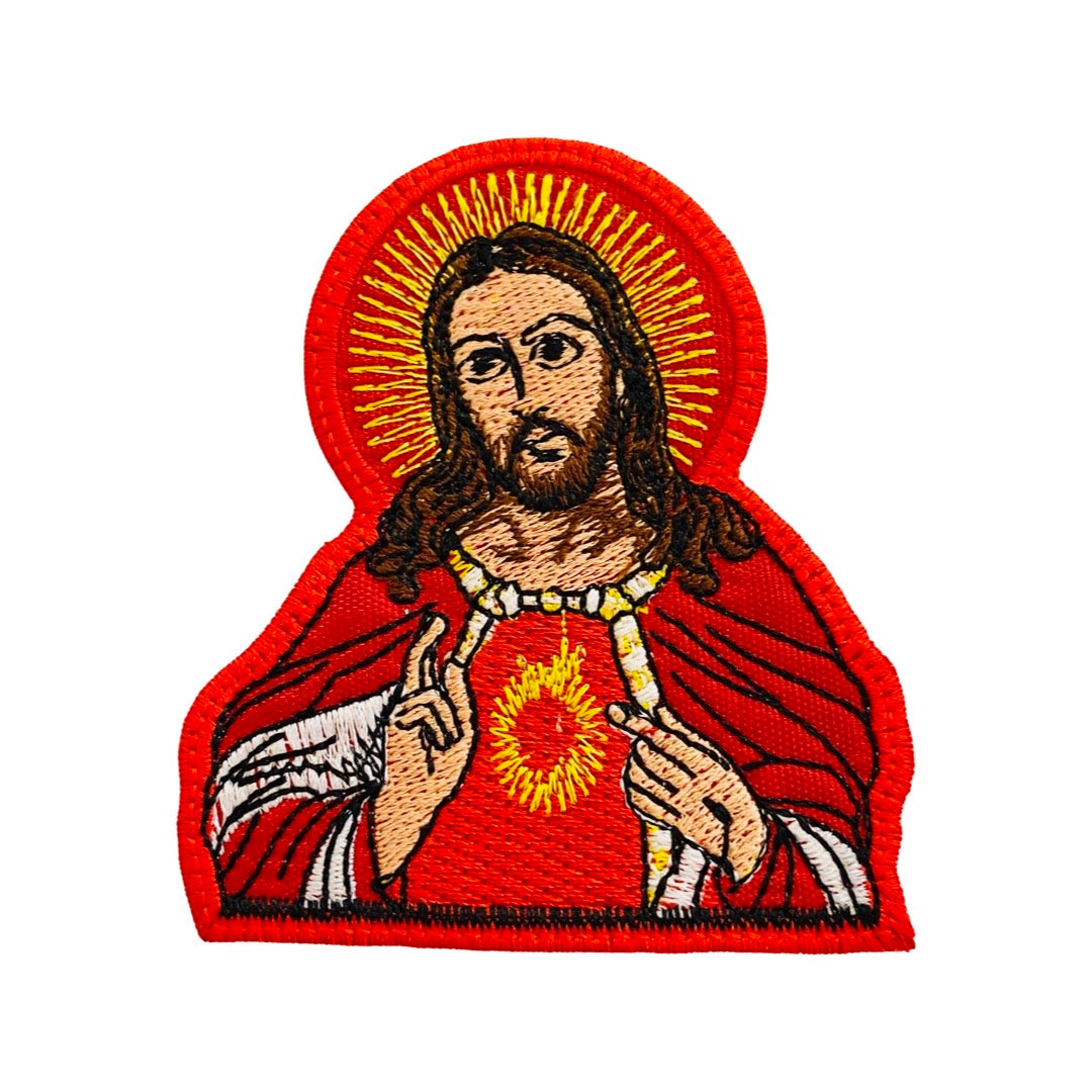 Jesus Embroidered Patch