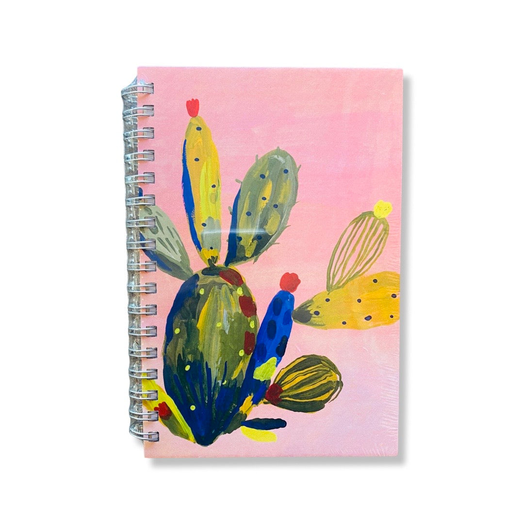 Colorful cactus journal. 