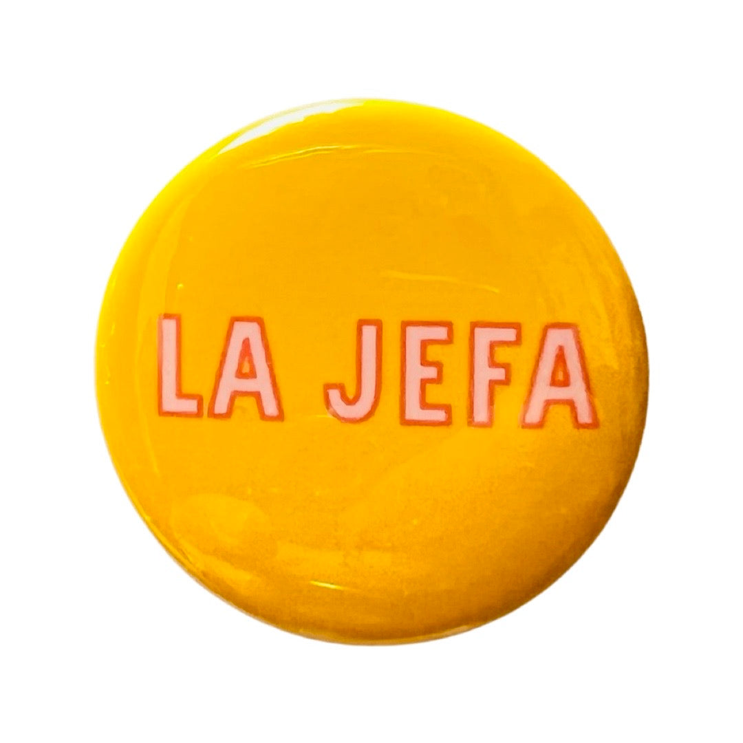 Artelexia Pin-back Button - La Jefa