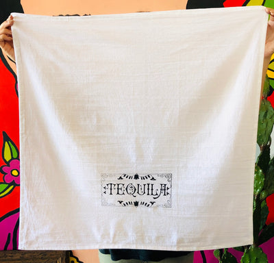 Full view of Tequila Kitchen Towel.