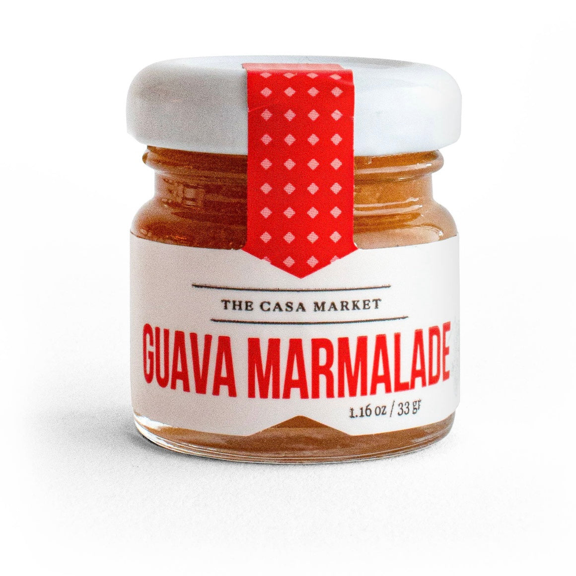 Mini Guava Marmalade in branded jar with lid. 