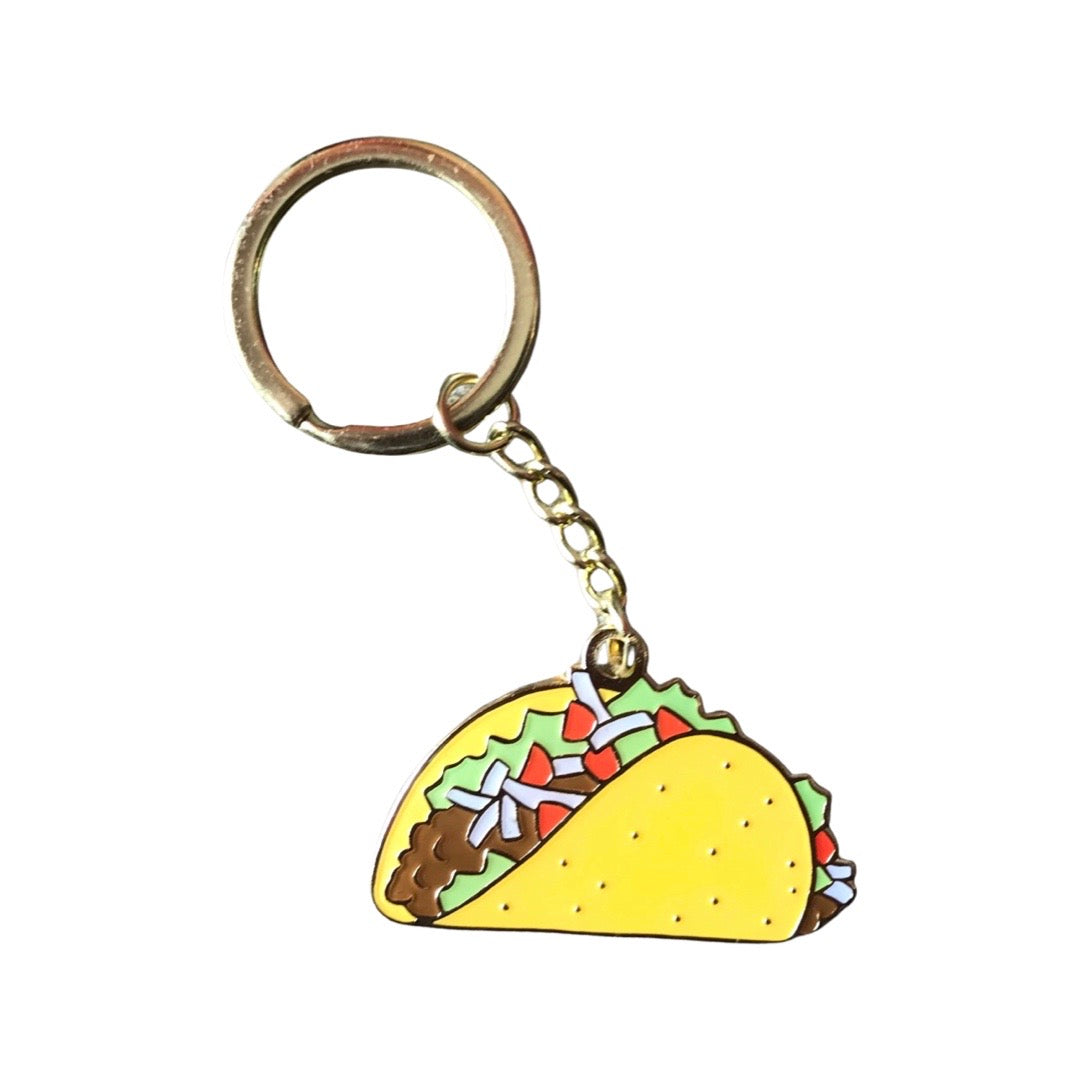 Taco Keychain
