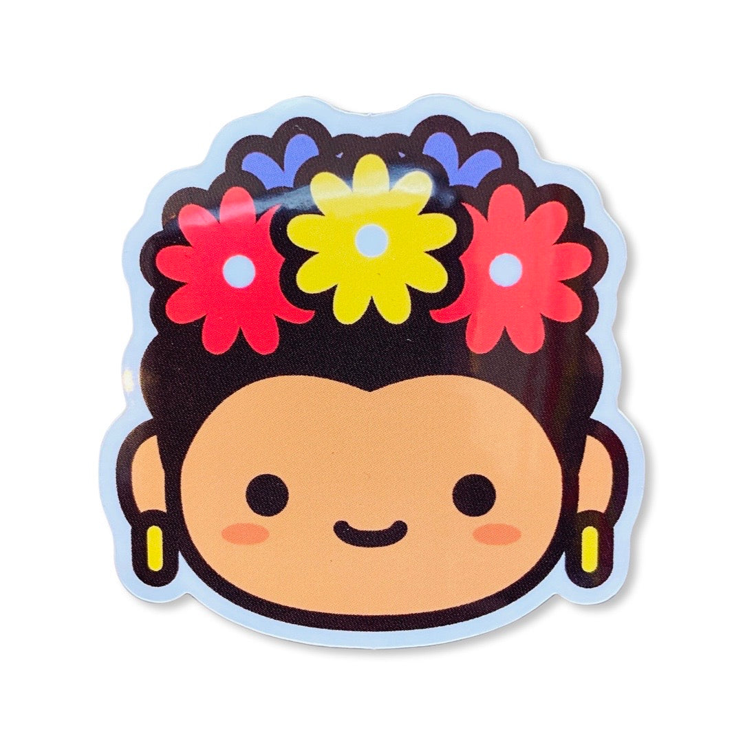 Baby Frida Kahlo sticker.