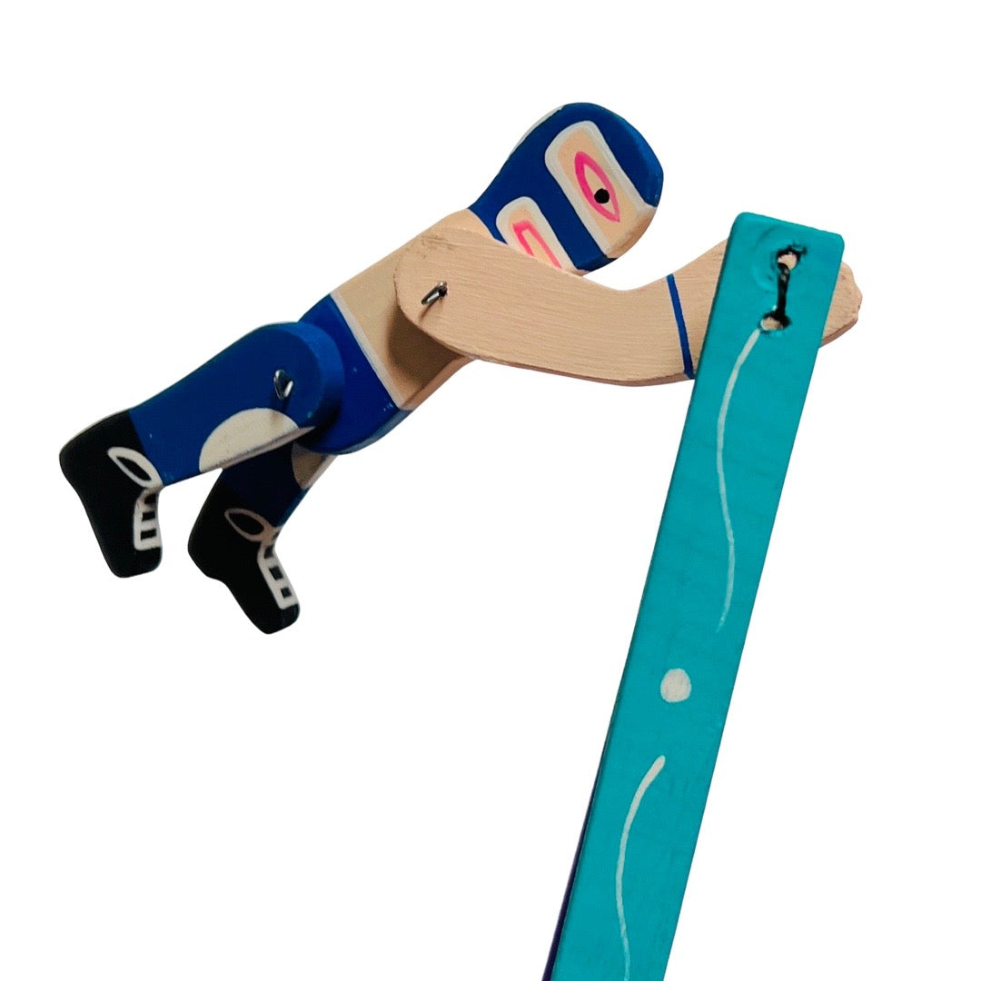 Luchador Trapeze Toy