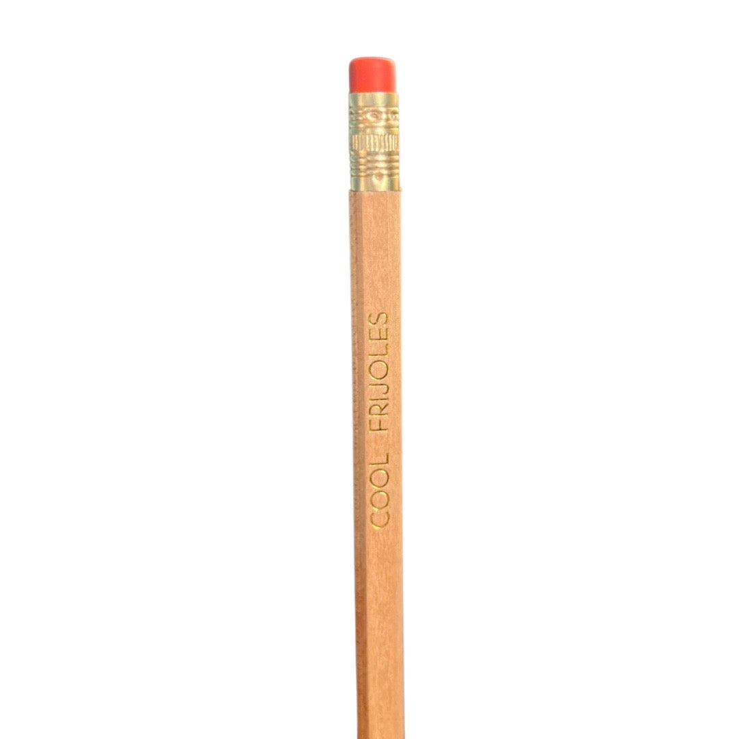 Natural Cool Frijoles phrase pencil.