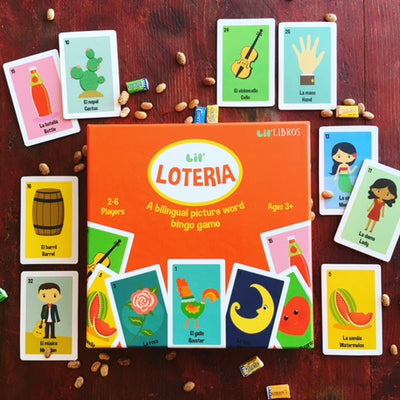 Lil' Loteria Board Game by Lil' Libros — Artelexia Online Shop of Mexican Gifts, Homewares, and more ...