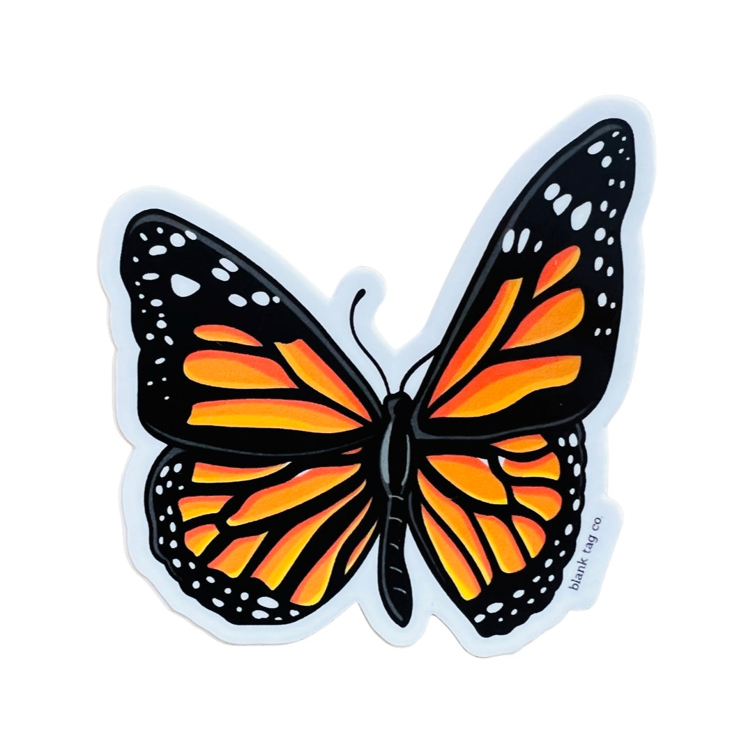 Image of a single monarch butterfly